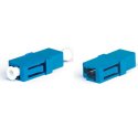 Hyperline Оптический проходной адаптер LC-LC, SM, duplex FA-P11Z-DLC/DLC-N/WH-BL