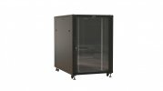Hyperline 537159 TTBR-2786-AS-RAL9004 Шкаф напольный 19-дюймовый, 27U, 1388x800х600 мм