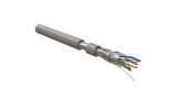 Hyperline 547676 FUTP4R-C5E-S24-IN-LSLTX-GY-305 (305 м) Кабель витая пара, экранированный F/UTP