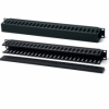 Hyperline Кабельный организатор пластиковый с крышкой, 19, 1U CM-1U-PL-COV