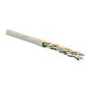 Hyperline 444283 UUTP4-C5E-P24-IN-PVC-GY-100 (100 м) Кабель витая пара, неэкранированный U/UTP
