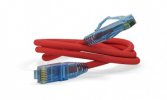 Hyperline Патч-корд U/UTP, Cat.6, LSZH, PC-LPM-UTP-RJ45-RJ45-C6-1M-LSZH-RD