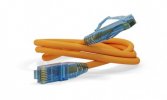 Hyperline Патч-корд U/UTP, Cat.6, LSZH, PC-LPM-UTP-RJ45-RJ45-C6-1M-LSZH-OR