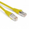 Hyperline Патч-корд SF/UTP, экранированный Cat.6, LSZH, PC-LPM-SFTP-RJ45-RJ45-C6-0.5M-LSZH-YL