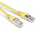 Hyperline Патч-корд экранированный, Cat.6, LSZH, PC-LPM-STP-RJ45-RJ45-C6-2M-LSZH-YL
