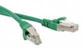 Hyperline Патч-корд экранированный, Cat.6, LSZH, F/UTP PC-LPM-STP-RJ45-RJ45-C6-5M-LSZH-GN