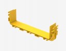 Hyperline 516340 FBTR-360-CNT Соединение оптических лотков 360мм (с 10 винтами)