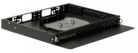 Hyperline Бокс оптический универсальный 19 выдвижной FO-19V-1U-3xSLT-W130H30-24UN-BK