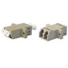 Hyperline Оптический проходной адаптер LC-LC, MM, duplex FA-P11Z-DLC/DLC-N/WH-BG