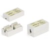 Hyperline Проходной адаптер (coupler), Dual CA-IDC-C5e-WH