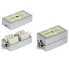 Hyperline Проходной адаптер (coupler), Dual IDC CA-IDC-C5e-SH-F-WH