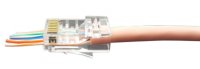 Hyperline Разъем легкой оконцовки RJ-45 под витую пару категория 5 PLEZ-8P8C-U-C5-100