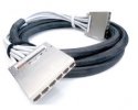 Hyperline Претерминированная медная кабельная сборка PPTR-CT-CSS/C6S-D-CSS/C6S-LSZH-7M-GY