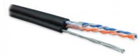 Hyperline Кабель витая пара, неэкранированная U/UTP, категория 5 UUTP2-C5-S24-SW-OUT-PE-BK-500