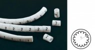 Hyperline Маркеры на кабель, круглые, цифра 2 OM-5.5-2