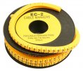 Hyperline Маркер для кабеля, цифра 2 EC-2-2