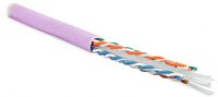 Hyperline Кабель витая пара U/UTP, категория 6, 4 пары (23 AWG), одножильный (solid), UUTP4-C6-S23-IN-LSZH-PK-100