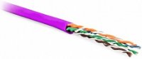 Hyperline Кабель витая пара, неэкранированная U/UTP, категория 6, 4 пары (24 AWG), UUTP4-C6-P24-NCR-IN-LSZH-PK-100