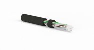 Hyperline Кабель витая пара, неэкранированная U/UTP, категория 6a (10GBE), 4 пары (23 AWG), одножильный (solid), LSZH, UUTP4-C6A-S23-IN-LSZH-BK-500