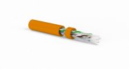 Hyperline Кабель витая пара, неэкранированная U/UTP, категория 6a (10GBE), 4 пары (23 AWG), одножильный (solid), LSZH, UUTP4-C6A-S23-IN-LSZH-OR-500