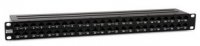 Hyperline Патч-панель высокой плотности 19 1U, 48 портов RJ-45 PPHD-19-48-8P8C-C6A-110D