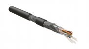 Hyperline 536559 ISFUTP4-C5E-P24/7-LSZH-BK (500 м) Кабель для сетей Industrial Ethernet, экранированный SF/UTP