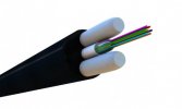 Hyperline Кабель волоконно-оптический 50/125 (OM2) многомодовый, 1 волокно, одномодульный, круглый, FO-STFR-OUT-50-1-PE-BK
