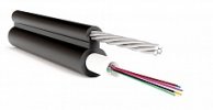Hyperline Кабель волоконно-оптический 50/125 (OM3) многомодовый, 4 волокна, FO-SST-OUT-503-4-PE-BK