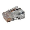 Hyperline Разъем RJ-45 под витую пару, категория 5e PLUG-8P8C-U-C5-SH-100