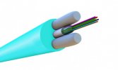 Hyperline Кабель волоконно-оптический 50/125 (OM3) многомодовый, 12 волокон, одномодульный, FO-STFR-IN-503-12-LSZH-AQ