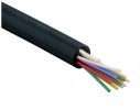Hyperline Кабель волоконно-оптический 9/125 (SMF-28 Ultra) одномодовый, 48 волокон, FO-DPE-IN/OUT-9S-48-LSZH-BK
