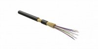 Hyperline Кабель волоконно-оптический 50/125 (OM4) многомодовый, 96 волокон, FO-MB-IN/OUT-504-96-LSZH-BK
