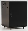Hyperline Шкаф настенный 19-дюймовый (19"), 12U, 662x600х450мм, металлическая передняя дверь с замком, TWB-FC-1245-SR-RAL9004