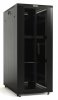 Hyperline Шкаф напольный 19-дюймовый, 22U, 1166х600х600 мм (ВхШхГ), передняя и задняя распашные перфорированные двери (75%), TTB-2266-DD-RAL9004
