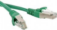 Hyperline Патч-корд SF/UTP, экранированный, Cat.5e (100% Fluke Component Tested), LSZH, 0.5 м, PC-LPM-SFTP-RJ45-RJ45-C5e-0.5M-LSZH-GN
