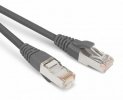 Hyperline Патч-корд SF/UTP, экранированный, Cat.5e (100% Fluke Component Tested), LSZH, 0.5 м, PC-LPM-SFTP-RJ45-RJ45-C5e-0.5M-LSZH-GY