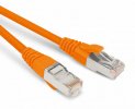 Hyperline Патч-корд SF/UTP, экранированный, Cat.5e (100% Fluke Component Tested), LSZH, 0.5 м, PC-LPM-SFTP-RJ45-RJ45-C5e-0.5M-LSZH-OR