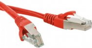Hyperline Патч-корд SF/UTP, экранированный, Cat.5e (100% Fluke Component Tested), LSZH, 0.5 м, PC-LPM-SFTP-RJ45-RJ45-C5e-0.5M-LSZH-RD