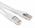 Hyperline Патч-корд SF/UTP, экранированный, Cat.5e (100% Fluke Component Tested), LSZH, 0.5 м, PC-LPM-SFTP-RJ45-RJ45-C5e-0.5M-LSZH-WH