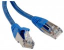 Hyperline Патч-корд F/UTP, экранированный, Cat.5е (100% Fluke Component Tested), LSZH, 20 м, PC-LPM-STP-RJ45-RJ45-C5e-20M-LSZH-BL