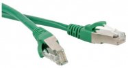 Hyperline Патч-корд F/UTP, экранированный, Cat.5е (100% Fluke Component Tested), LSZH, 20 м, PC-LPM-STP-RJ45-RJ45-C5e-20M-LSZH-GN