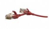 Hyperline Патч-корд U/UTP, категория 6 (100% Fluke Component Tested), 28AWG, LSZH, 2 м, PC-LPT-UTP-RJ45-RJ45-C6-2M-LSZH-RD