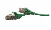 Hyperline Патч-корд S/FTP, категория 6 (100% Fluke Component Tested), 28AWG, LSZH, 1 м, PC-LPT-SFTP-RJ45-RJ45-C6-1M-LSZH-GN