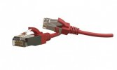 Hyperline Патч-корд S/FTP, категория 6 (100% Fluke Component Tested), 28AWG, LSZH, 2 м, PC-LPT-SFTP-RJ45-RJ45-C6-2M-LSZH-RD
