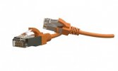 Hyperline Патч-корд S/FTP, категория 6 (100% Fluke Component Tested), 28AWG, LSZH, 3 м, PC-LPT-SFTP-RJ45-RJ45-C6-3M-LSZH-OR