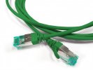 Hyperline Патч-корд S/FTP, категория 6a (100% Fluke Component Tested), 30AWG, LSZH, 2 м, PC-LPT-SFTP-RJ45-RJ45-C6A-2M-LSZH-GN