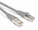 Hyperline Патч-корд SF/UTP, экранированный, Cat.6a (100% Fluke Component Tested), LSZH, 10 м, PC-LPM-SFTP-RJ45-RJ45-C6a-10M-LSZH-GY