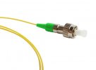 Hyperline Пигтейл волоконно-оптический SM 9/125 (OS2), FC/APC, 1 м, LSZH, FPT-B9-9-FC/AR-1M-LSZH-YL