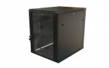 Hyperline 480826 TWB-1568-GP-RAL9004 Шкаф настенный 19-дюймовый (19"), 15U, 775x600х800мм
