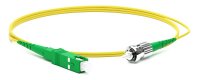 Hyperline Патч-корд волоконно-оптический (шнур) SM 9/125 (OS2), SC/APC-ST/APC, 2.0 мм, simplex, LSZH, 1 м, FC-S2-9-SC/AR-ST/AR-H-1M-LSZH-YL